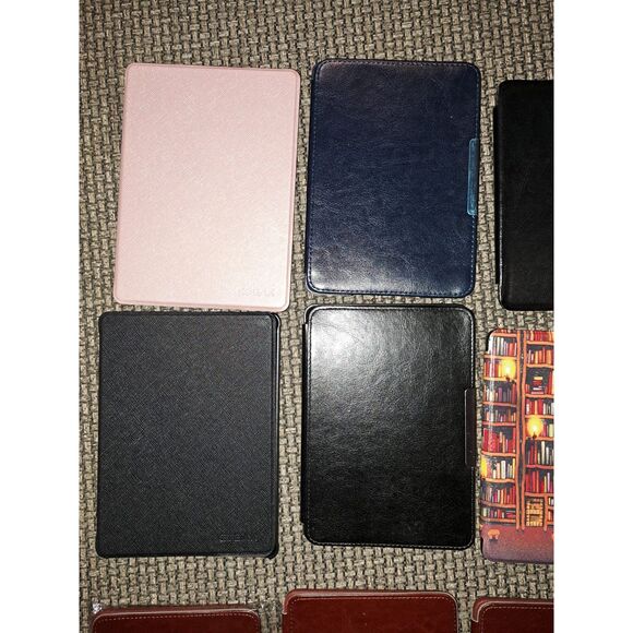 CoBak LOT of 9 Cases for Kindle & Paperwhite - PU Leather Smart Covers - Picture 7 of 8